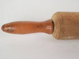 Collection of 3 antique French rolling pins 20"