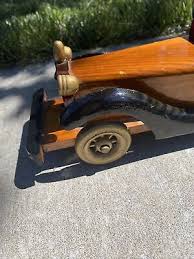Vintage Wooden Toy Car 14” | eBay