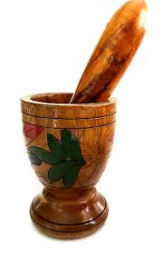 WOODEN MORTAR & PESTLY x MOFONGO PILON Y MACETA PARA MOFONGO MOJITO EN MADERA M1 | eBay