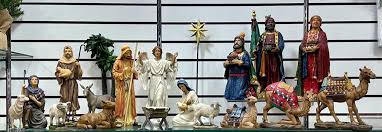 14 INCH First Christmas Gifts 19 Piece Real Life Nativity Set ...