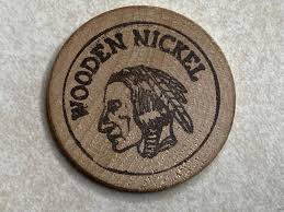 San Bernardino County Coin Club California 1969 Wooden Nickel Medal Token T1522 | eBay