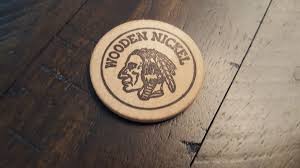 Vintage Wooden Nickel Scarletts antique shop & gallery Santa Fe New Mexico | eBay