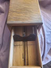 Unmarked, Dark Oak, Rustic Card Catalog or File Box, Rectangular Storage Bin, Estate Sale Find, Recipe Box - Etsy