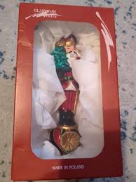 NIB Glassware Art Studio Nutcracker With Xmas Tree Poland ...