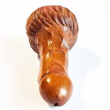 Y8649 - 6 cm Long Hand Carved Boxwood Netsuke : Men's Secret Wang Ding | eBay