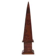 English Burl Wood Obelisk For Sale at 1stDibs | obelisk ...