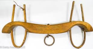 Antique Wood Goat Mule Yoke