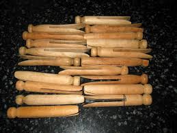 Wooden Craft Clothespins for sale | eBay