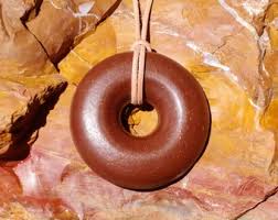 Orgonite® Pendant - Sedona Red Rock Vortex Donut ...
