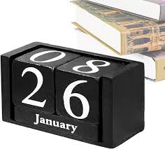 DIWAL Countdown Blocks - Block Wood Calendar | Portable Wood ...