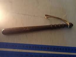 Vintage Wooden Police Baton