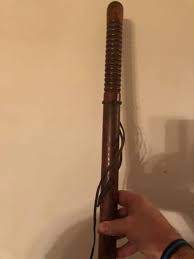 Old tools of the trade… 1960's and 70's Wooden night stick ...