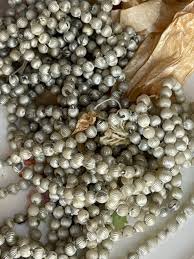 Castle Beads, Mercury Glass Beads, Ribbed, 5mm, 15pcs, Antique, Castlecore Beads, Vintage Glass Ribbed Beads, Art Glass Beads - Etsy Canada