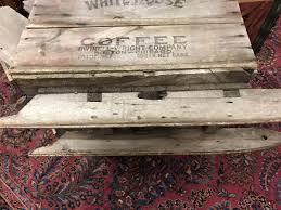 PRIMITIVE ANTIQUE VTG WHITEHOUSE COFFEE SLED DWINELL WRIGHT COMPANY RARE RARE | eBay