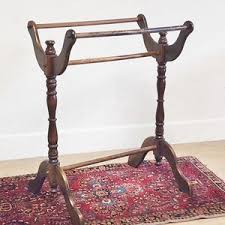 Vintage Wood Traditional Quilt Rack, Standing Colonial Style 3 Bar Floor Blanket Rack Display - Etsy