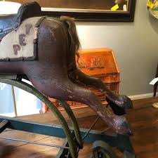 19th Century Pennsylvania Folk Art Platform Rocking Horse ...