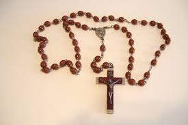 Vintage Rosary INRI Crucifix Italy Wooden Cross Plastic Beads 18.75 Inches 1970s - Etsy Hong Kong