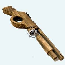 Handmade Traditional Wooden Toy Rubberband Gun Western Pretend Play for Fun Children Adult Deco - Etsy