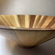 Large 15” Wooden Salad Bowl NWOT | eBay