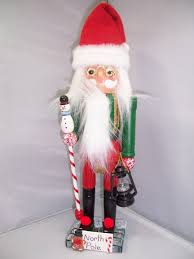 North Pole Santa Hand Painted Nutcracker - Etsy