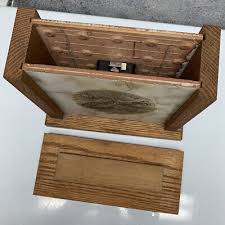 HANDCRAFTED Oak Made In Italy Tiles Mantle Clock American Flag Pheasants COOL | eBay