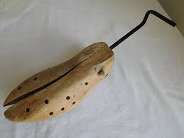 Antique WOOD SHOE STRETCHER with holes for corn & bunion inserts vintage | eBay