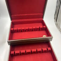 VTG McGraw Wooden Silverware Flatware Chest | Mercari