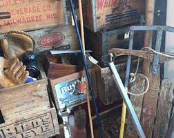 Antique Ski Poles, Approx 1940's Very Cool and Large Ends ...