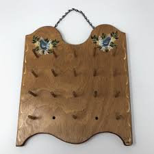 Wooden Brown Sewing Spool Racks for sale | eBay