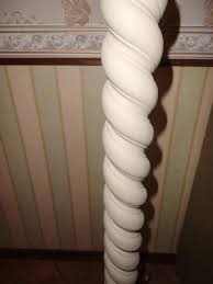 Mid-Century Barley Twist Lion Heads Brass Coat Stand, 1960s | Chairish