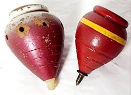 2 Vintage Duncan Whistler Children's Wooden Toy Spinning Top | eBay.de