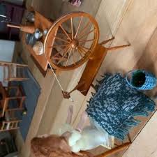 Miniature 18th Century Large Walking Wool Spinning Wheel ...