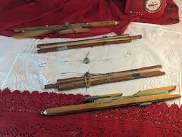 Handmade Ice Fishing Tip up and Downs Vintage or Antique Hand Wound Wood and Fishing Line Fishing Accessory 4 Pieces Plus Parts - Etsy Australia