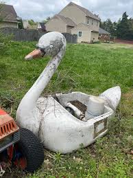 Space City Amusement Park's Swan Boat in Huntsville