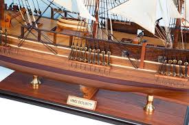 HMS Bounty 1787 75cm Handcrafted Wooden Model Ships - Fully Assembled Replica Scale Ship Model - Great Gift and Decoration - Etsy