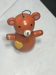 Vintage Miniature Christmas Ornaments Lot of 4 Plus 2 Larger Ornaments. | eBay