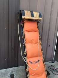 70's Vintage 7-foot Snowcraft Wood Toboggan Snow Sled | eBay