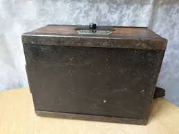 RAR antique device tool WWII German voltmeter wooden case Muller Ziegler Nurnbur | eBay