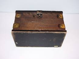 Vintage Wood Brass Box Purse - Japan | eBay