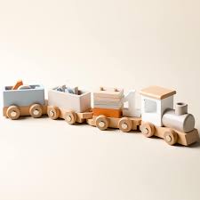 Wooden Train Set | Montessori Train Set | Montessori Toys ...