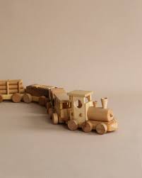 Handmade Wooden Train - Extra Long– Odin Parker