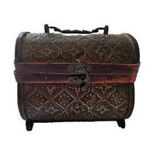 Antique Egyptian Funerary Box with | Mercari