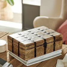 Loberon Boîte décorative Dennis Port, Marron/Noir : Amazon ...