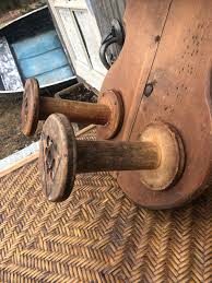 Vintage Spool, Holder, Wooden, Wood, Coat Rack, Farmhouse ...