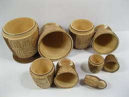 Matryoshka Carved wood nesting Dolls 5 Nested Icons Virgin Mary & Christ Saints | eBay