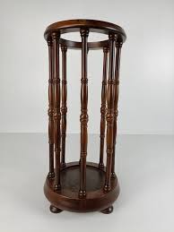 Umbrella Kane Stand Carved Wood Vintage Barn Farmhouse Style ...