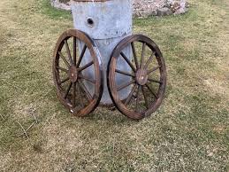 Sun-Ray 2-Pack Brown Wood Farmhouse Decorative Object 4L2007 at Lowes.com