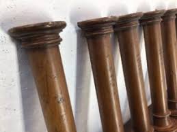 Salvaged Millwork - Wooden Column , Flat Back - Construction Junction