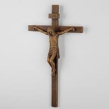Amazon.com: DevotedWalls Jesus Christ Cross Wall Decor,Brown ...