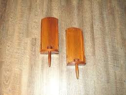 Wood Scoop Sconce, 17 1/2" Tall, Set of 2, Primitive/ Farmhouse, Handmade, Wall Home Decor - Etsy